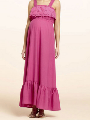 vestidos largos de maternidad