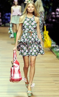 vestidos estampados de flores