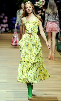 vestidos estampados de flores