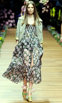 vestidos estampados de flores