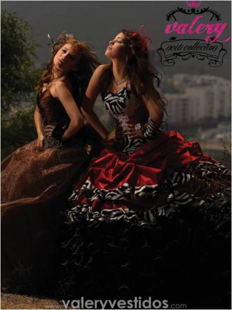 vestidos modernos de quince años