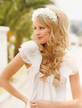 peinado sueltos para novias