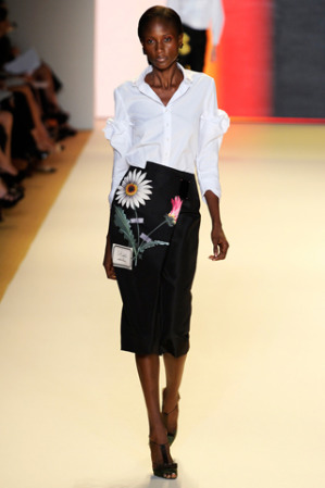 vestidos rojos de moda 2012