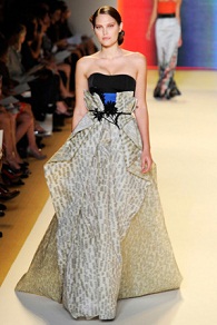 vestidos rojos de moda 2012