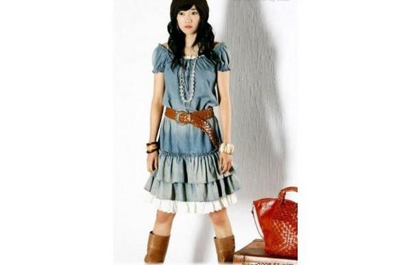 vestidos elegantes de jean