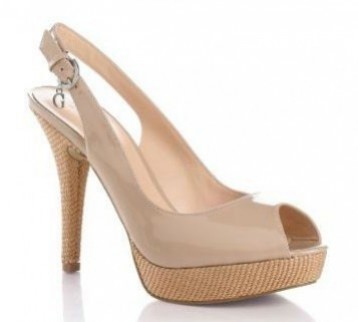 zapatos altos de verano