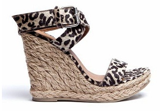 zapatos de taco cuña