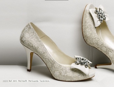 zapatos de tacón para novias