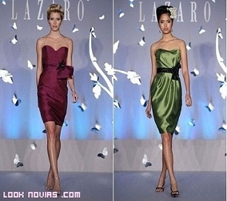 vestidos largos damas de honor