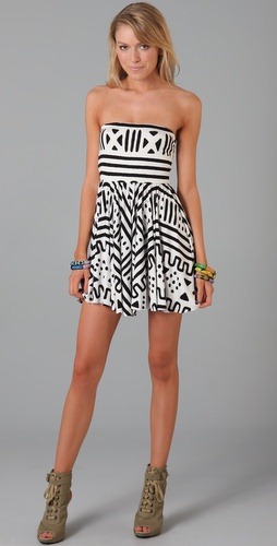 vestidos cortos casuales 2012