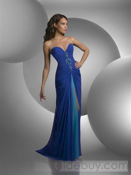 vestidos brillantes de moda 2012