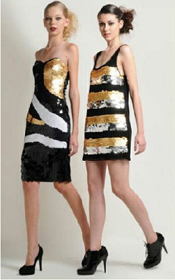 vestidos brillantes de fiesta