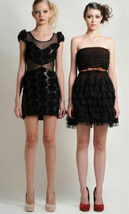 vestidos brillantes de fiesta