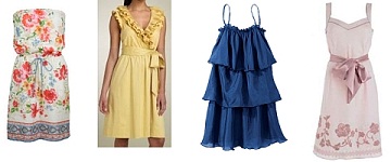 vestidos con tiritas para el verano