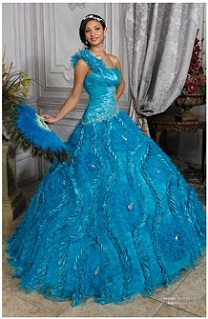 vestidos vaporosos para quinceañeras