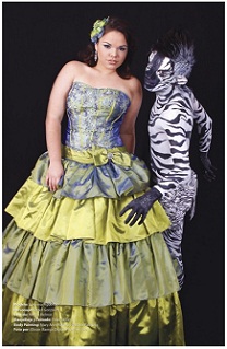 vestidos pomposos de quince años