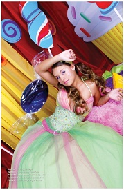 vestidos pomposos de quince años