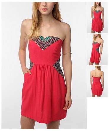 vestidos sencillos de verano 2012