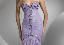 vestidos escotados de moda 2012