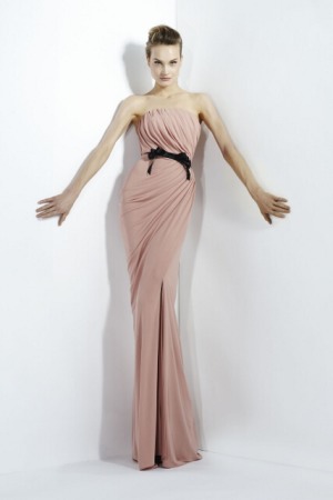 vestidos vaporosos de noche 2012