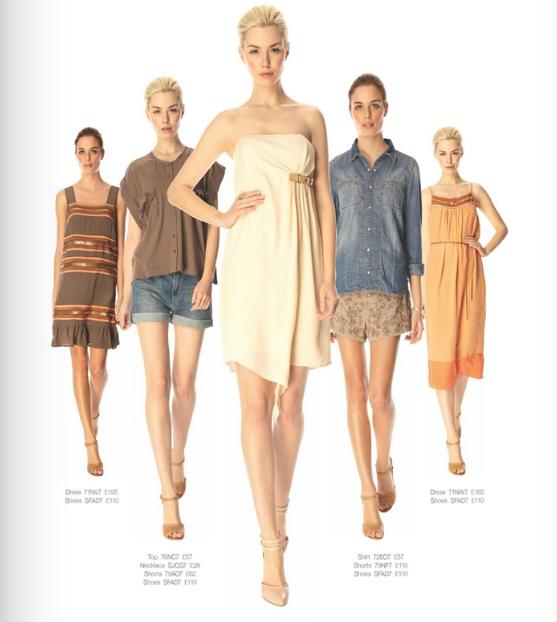 vestidos cortos con vuelo