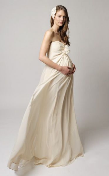 vestidos delicados para embarazadas