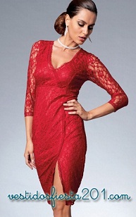 modelos de vestidos rojos