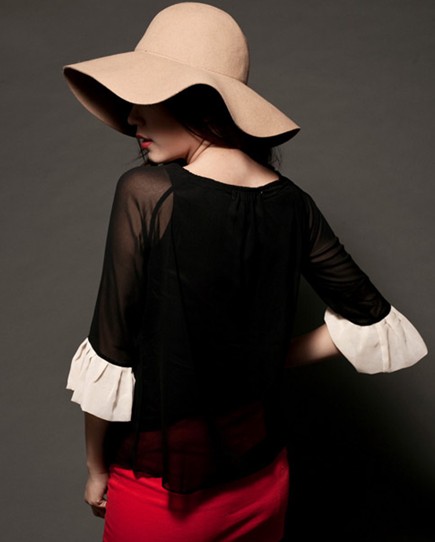 blusas holgadas muy sexys