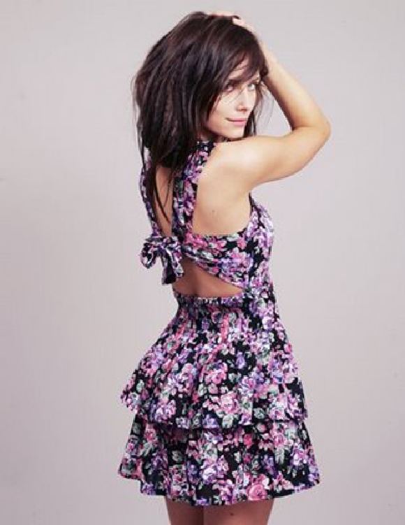 vestidos floreados