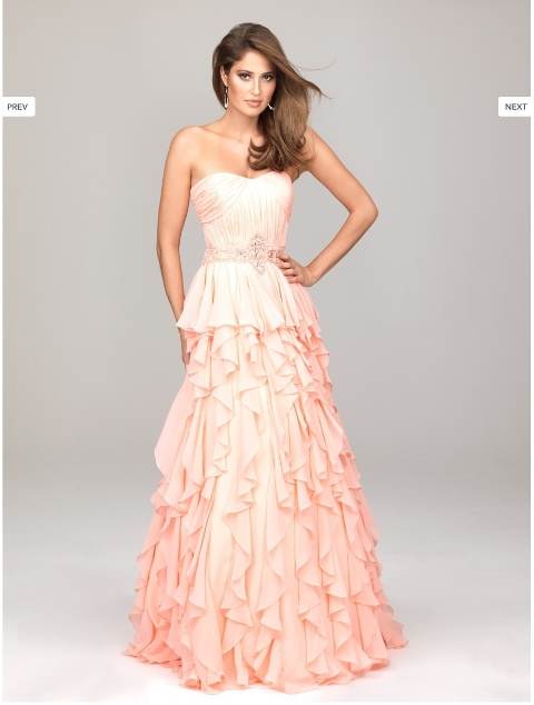 vestidos de colores para quinceañeras