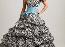 vestidos animal print zebra