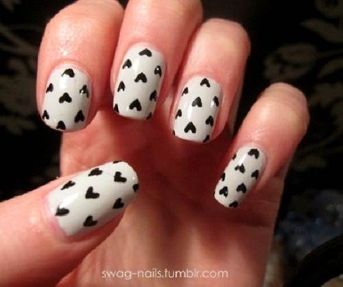 manicura elegante de uñas