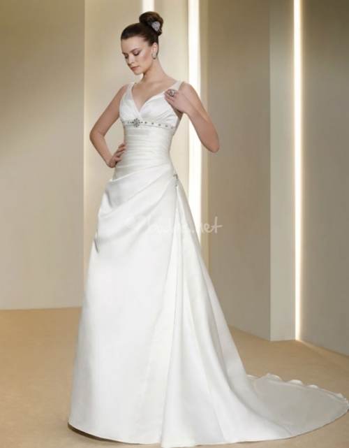 modelos de vestidos blancos para novias