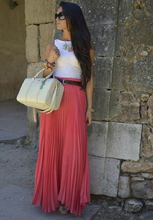 faldas largas casuales