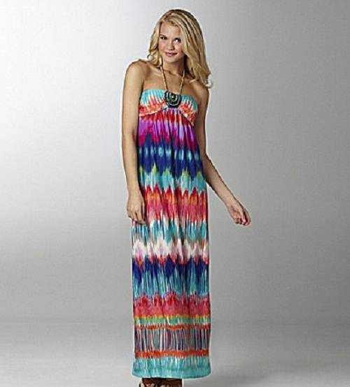 vestidos de colores 2012