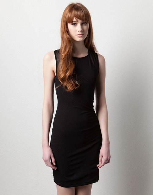 modelos de vestidos negros de verano 2012