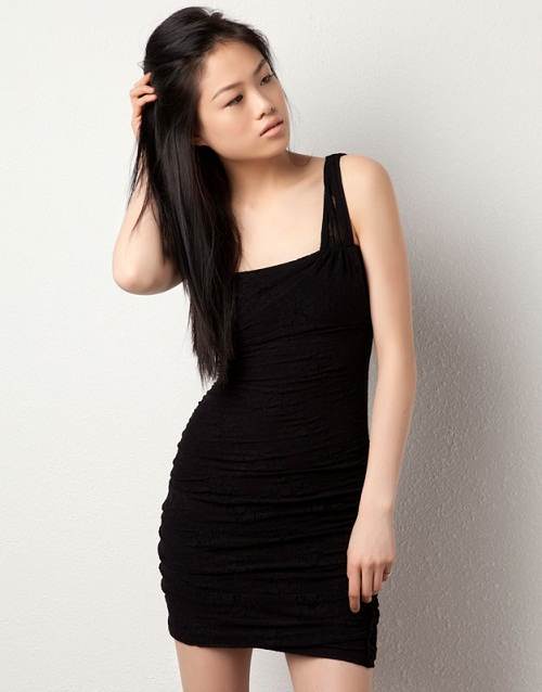 modelos de vestidos negros de verano 2012