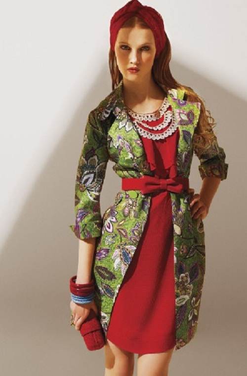 vestidos cortos y largos floreados