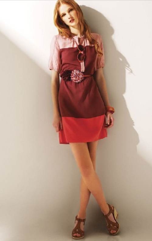 vestidos cortos y largos floreados