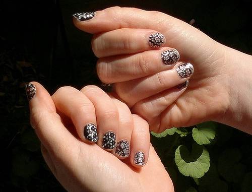 decoración para uñas delas manos