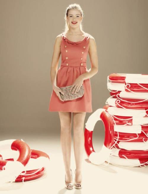 vestidos rayados de verano