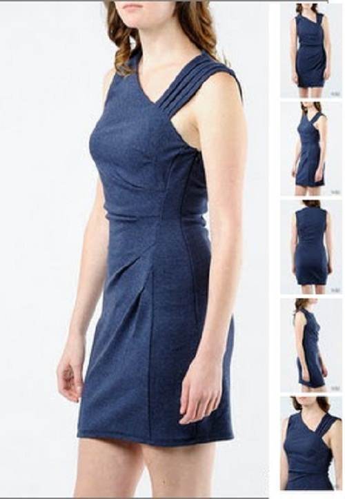 vestidos simples de diario