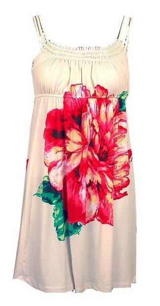 VESTIDOS CON FLORES