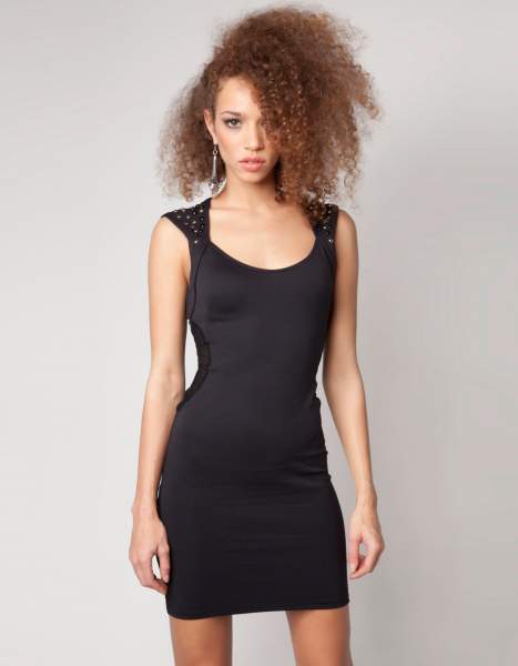 vestidos sin mangas
