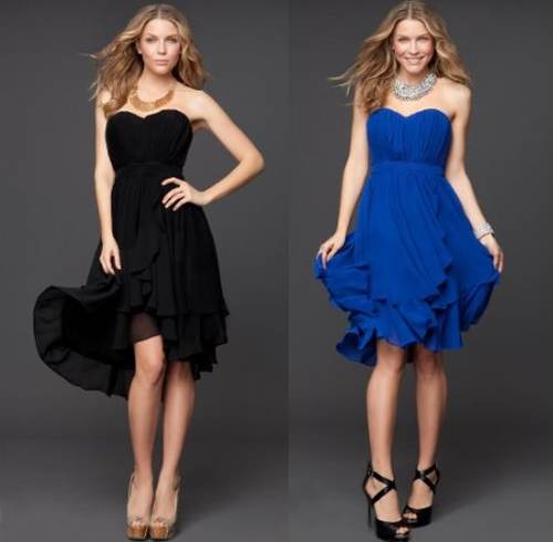 vestidos de colores para damas de honor