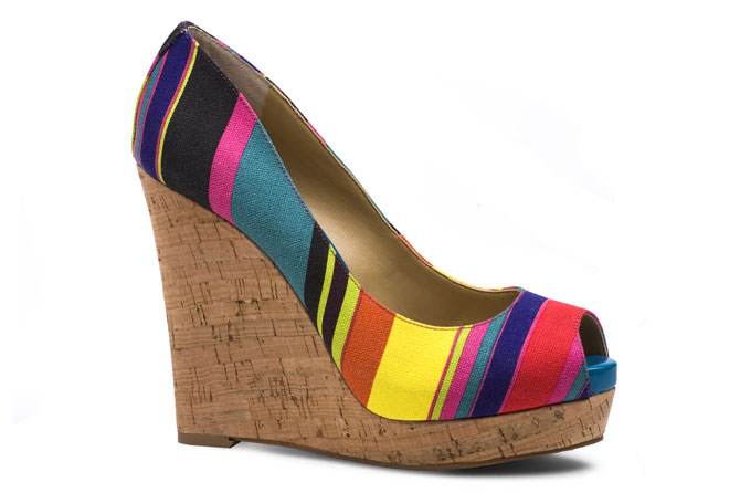 zapatos altos de verano