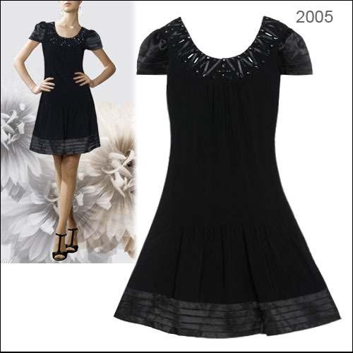 vestidos dorados de diario