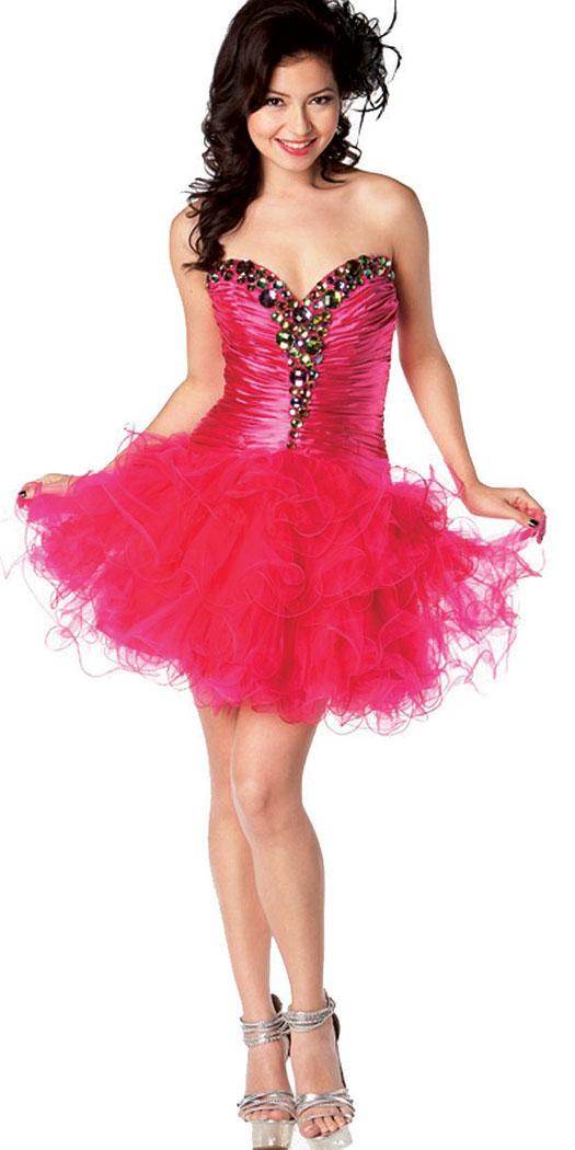 vestidos cortos vaporosos