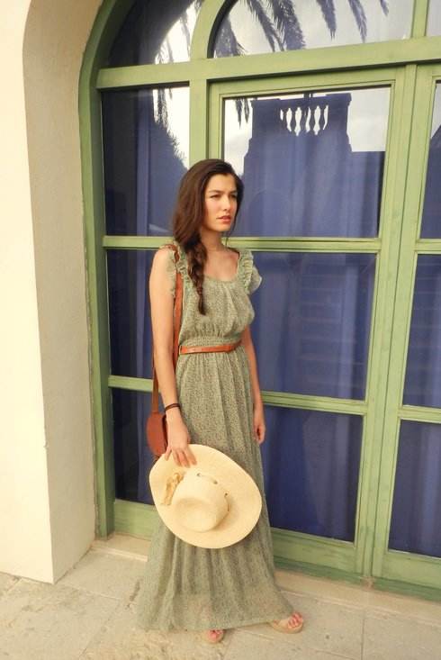 vestidos largos y frescos