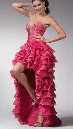 vestidos espectaculares de gala